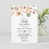 Modern Colorful Pumpkin Autumn Kaart (Staand voorkant)