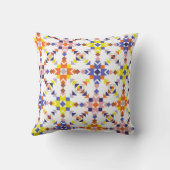 Modern Colorwave Throw Pillow Kussen (Achterkant)