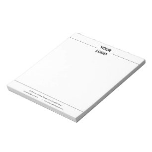 Modern Company Design Kantoor Notitieblok met Logo