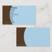 Modern Concentric Visitekaartje (Voorkant / Achterkant)