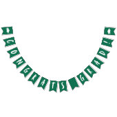 Modern Congrats Afstudeerder Green Afstuderen Vlaggetjes (Alle)