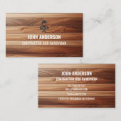 Modern Construction Handyman Contractor Renovation Visitekaartje (Voorkant / Achterkant)