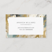 Modern Contemporary Abstract Consultant Visitekaartje (Achterkant)
