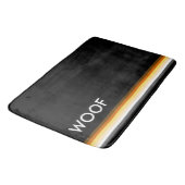 Modern Cool and Elegant Gay Beer Pride Flag WOOF Badmat (Gekanteld)