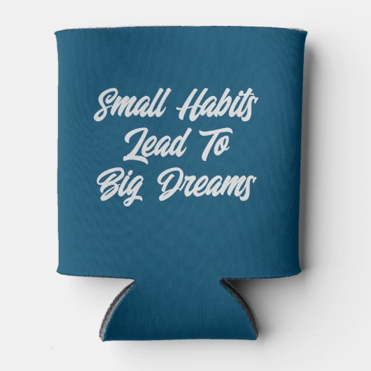 Modern Cool Inspirerend Tekst Quote Mannen’s Blikjeskoeler (Voorkant)