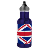 Modern Cool Keep Calm Union Jack-vlag Waterfles (Rechts)