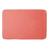 Modern Coral roze Plain Solid Kleur Badmat (Voorkant)