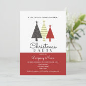 Modern Corporate Christmas Kaart (Staand voorkant)