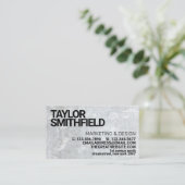 Modern Corporate Concrete Visitekaartje (Staand voorkant)