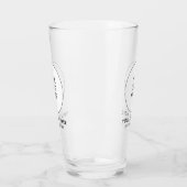 Modern Corporate Small Business Logo Tekstbier Glas (Links)