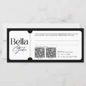 Modern Cosmetic Salon Gift Card (Achterkant)