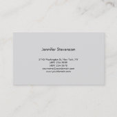 Modern Cosmetoloog Professional Visitekaartje (Achterkant)