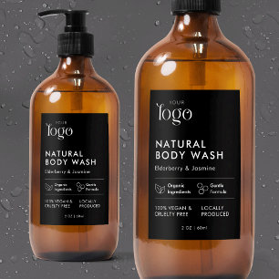 Modern Cosmo Fles Waterdicht Productlabel Voedselcontainer Etiket