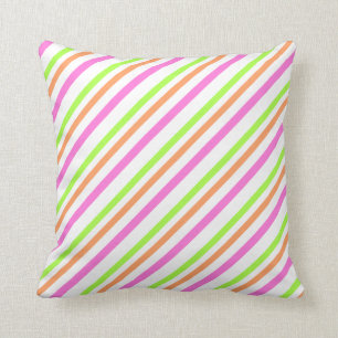 Modern Cotton Snoep Stripes Trendy Kussen