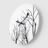 Modern Country IV Wall Clock Grote Klok (Hoek)