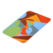 Modern Cowboy Boot Abstract Magnet (Côté Gauche)