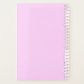 Modern Cowboy Pet Stack Pink Planner (Achterkant)