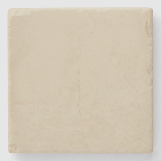 Modern Cream Ivory  Stenen Onderzetter (Voorkant)