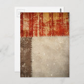 Modern Creatief Abstract Briefkaart (Voorkant / Achterkant)