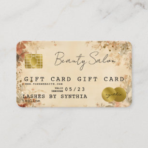 Modern Credit Kaart Gift Kaart Certificaat
