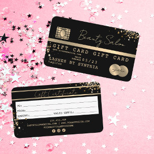 Modern Credit Kaart Gift Kaart Certificaat