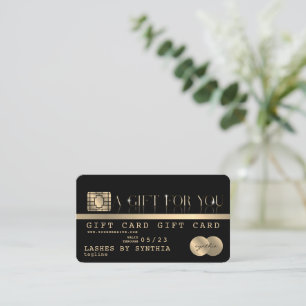 Modern Credit Kaart Gift Kaart Certificaat