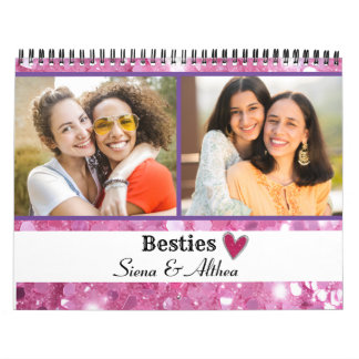 Modern Creëer uw eigen Custom Bestie, Beste Vriend Kalender