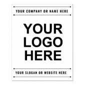 Modern |Creëer uw eigen zakelijke Logo rubberstemp Rubberstempel (Afrduk)