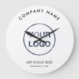 Modern Curve Logo Design Bedrijf Grote Klok
