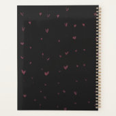 Modern Custom 18 Photo Heart Shaped voor haar Planner (Achterkant)