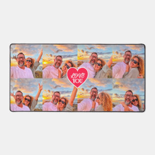 Modern Custom 8-foto's Hart Collage Bureaumat