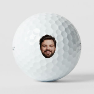 Modern Custom Afbeelding Groomsman Funny GIft Idee Golfballen