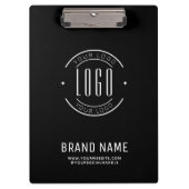 Modern custom bedrijf logo business branded klembord (Voorkant)