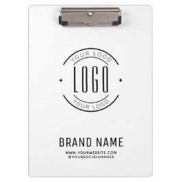 Modern custom bedrijf logo business branded klembord
