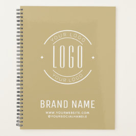 Modern custom bedrijf logo business branded planner
