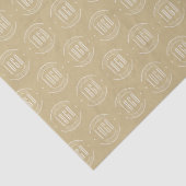 Modern custom company logo business branded tissuepapier (Detail)