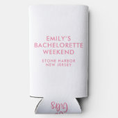 Modern Custom De Bruid Bachelorette (Achterkant)