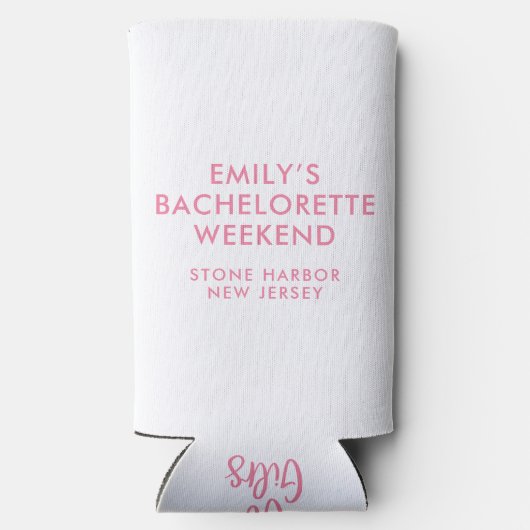 Modern Custom De Bruid Bachelorette (Achterkant)