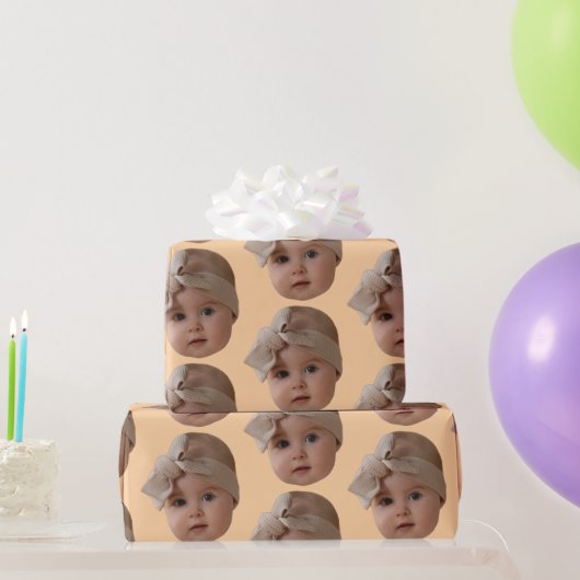 Modern Custom Funny Gift Birthday Party Christmas  Cadeaupapier (Feestgeschenken)