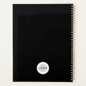 Modern Custom Logo Weekly Planner (Achterkant)