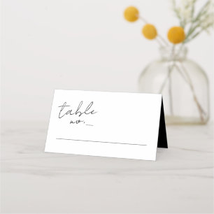 Modern Custom Names Black White Wedding