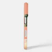 Modern Custom Photo Collage Monogram | Pink Case-Mate iPhone Case (Achterkant / Rechts)