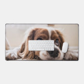 Modern Custom Photo Dog Portrait (Clavier et souris)