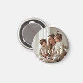 Modern Custom Photo MOM Mothers Day Magnet (Recto/Verso)