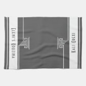 Modern Custom Theedoek (Horizontaal)