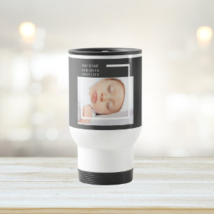 Modern Cute Baby Foto Beauty Quote Reisbeker