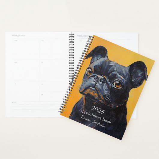 Modern Cute Create Your Own Photo Planner Custom  (Devant avec enveloppe)