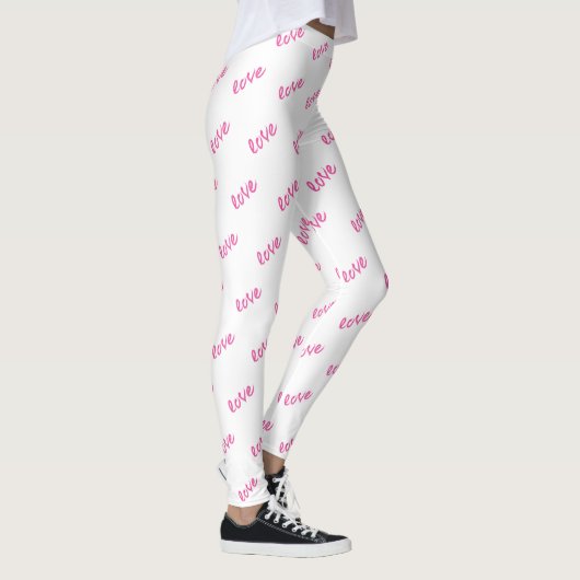 Modern Cute Love Leggings (Rechts)