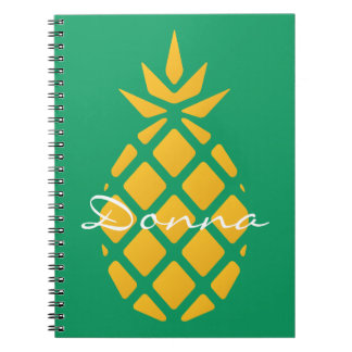 Modern Cute Pineapple Notitieboek