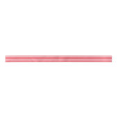 Modern Cute Red & Pink Stripes Holiday Lint (Voorkant)